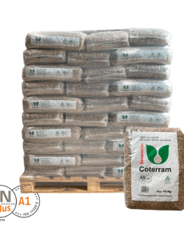 COTERAM – Palet de 70 sacos de pellets