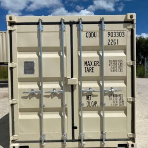 Contenedor maritimo de 10 pies – nuevo blanco