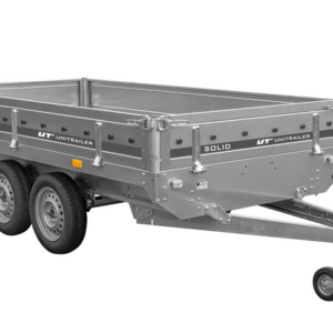 2 achsiger anhänger 304×153 unitrailer solid 300/2, zulässiges gesamtgewicht 750 kg
