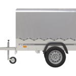 750 kg kippanhänger mit domdeckel garden trailer 201 kipp
