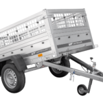 anhänger führerschein b garden trailer 200 kipp 200×106 cm 750 kg mit laubgitteraufsatz