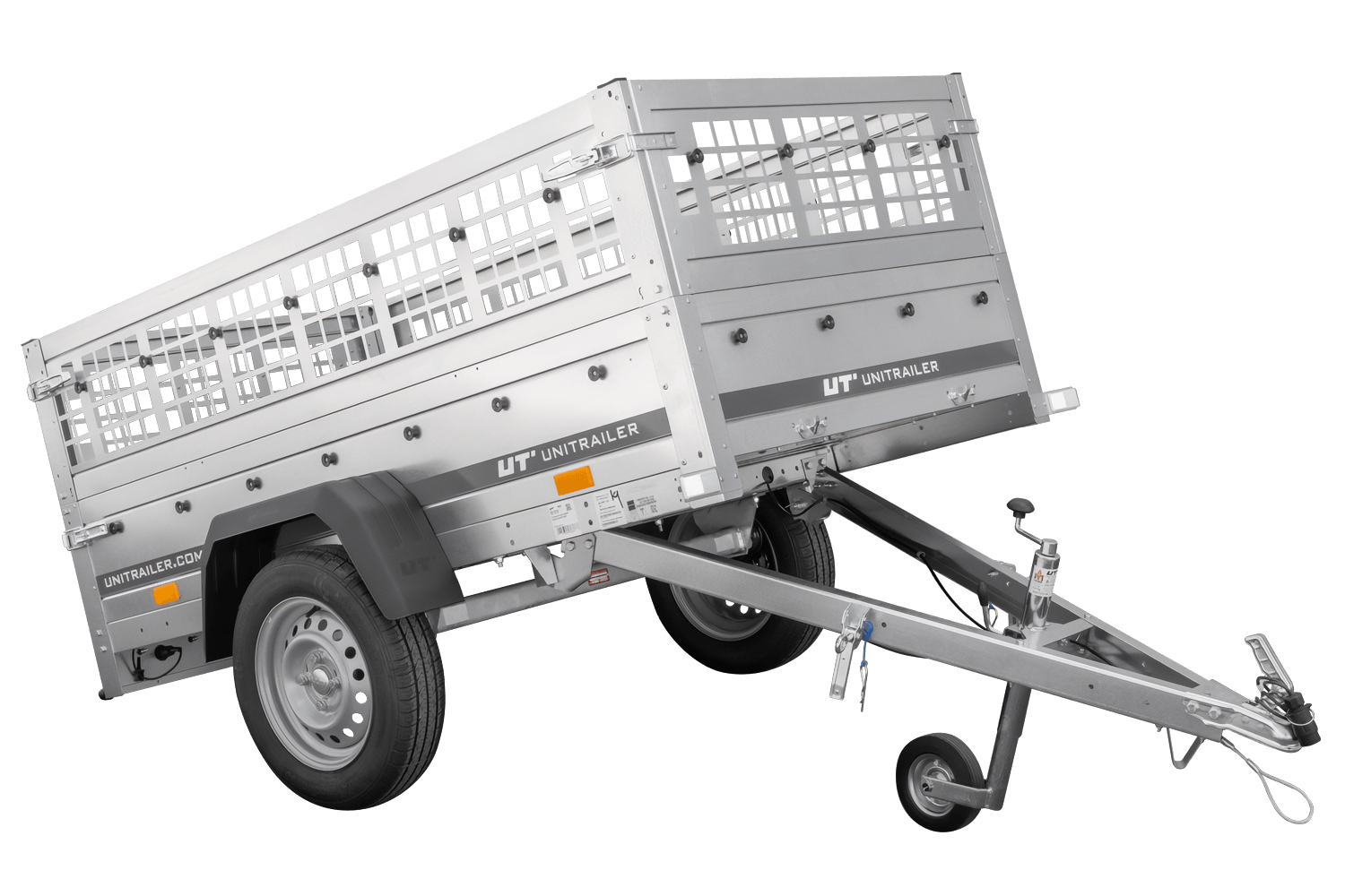 anhänger führerschein b garden trailer 200 kipp 200×106 cm 750 kg mit laubgitteraufsatz anhänger führerschein b garden trailer 200 kipp 200×106 cm 750 kg mit laubgitteraufsatz