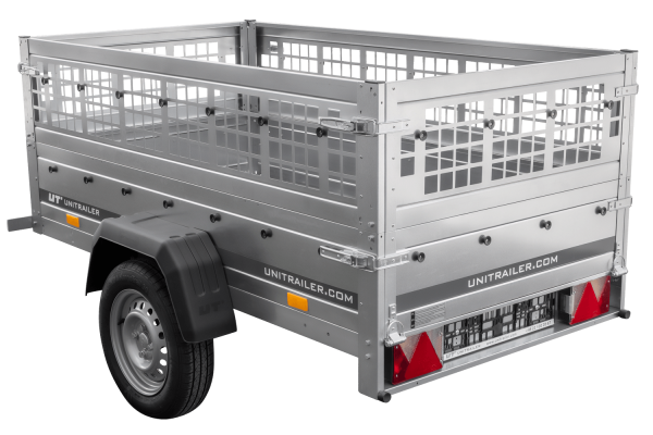 anhänger führerschein b garden trailer 200 kipp 200×106 cm 750 kg mit laubgitteraufsatz anhänger führerschein b garden trailer 200 kipp 200×106 cm 750 kg mit laubgitteraufsatz