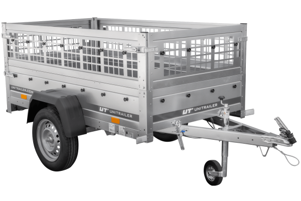 anhänger führerschein b garden trailer 200 kipp 200×106 cm 750 kg mit laubgitteraufsatz anhänger führerschein b garden trailer 200 kipp 200×106 cm 750 kg mit laubgitteraufsatz