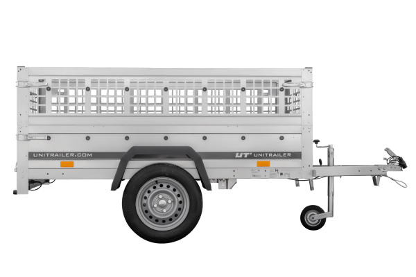 anhänger führerschein b garden trailer 200 kipp 200×106 cm 750 kg mit laubgitteraufsatz anhänger führerschein b garden trailer 200 kipp 200×106 cm 750 kg mit laubgitteraufsatz