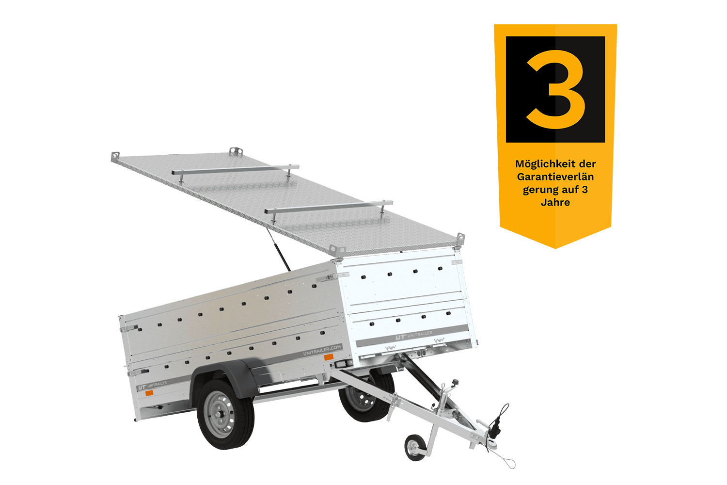 anhänger garden trailer 264 kipp mit bordwandaufsatz und aludeckel anhänger garden trailer 264 kipp mit bordwandaufsatz und aludeckel
