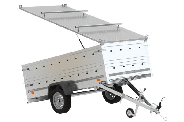 anhänger garden trailer 264 kipp mit bordwandaufsatz und aludeckel anhänger garden trailer 264 kipp mit bordwandaufsatz und aludeckel