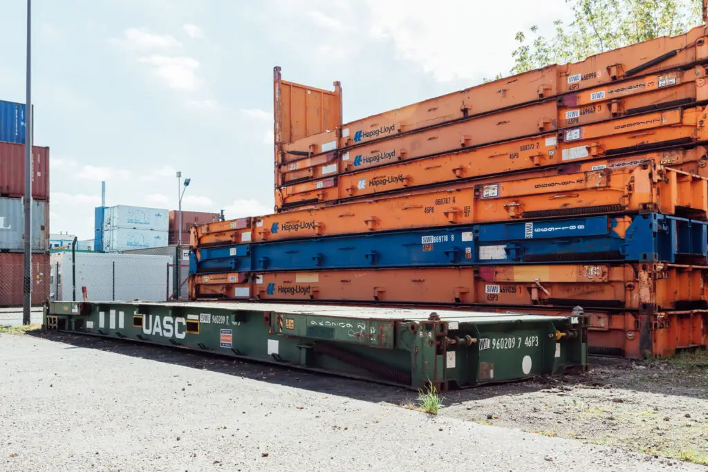 container flat rack high cube da 40 piedi (usato) container flat rack high cube da 40 piedi (usato)