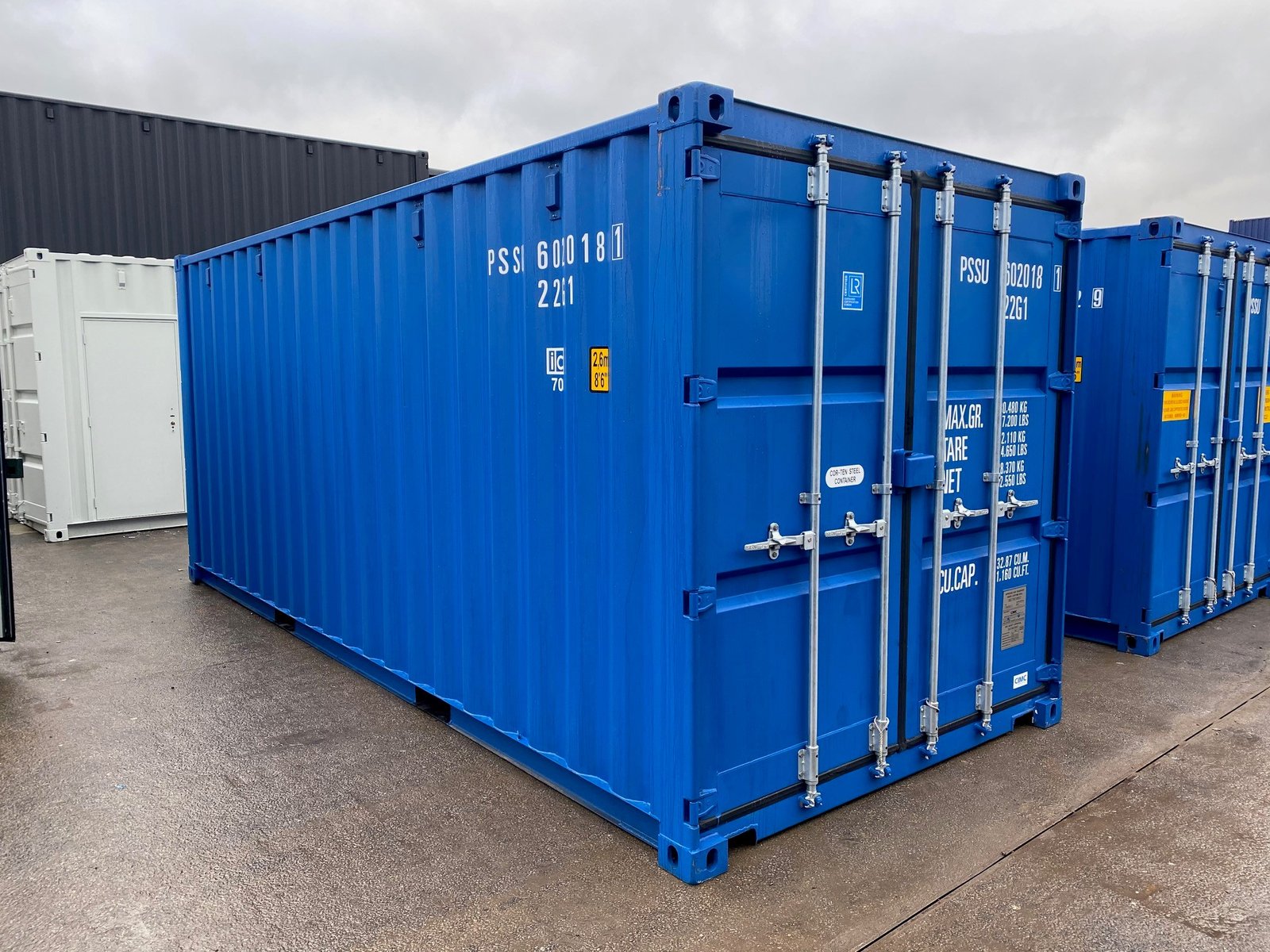 nuovo container da 20 piedi con doppie porte nuovo container da 20 piedi con doppie porte