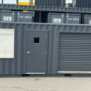 container modificato da 20 piedi