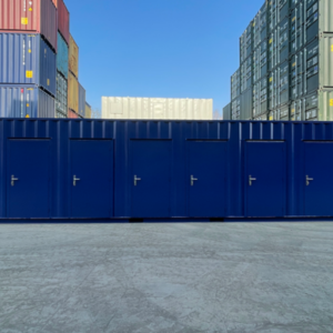 nuovi container multi negozio da 40 piedi con 8 porte