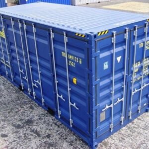 container da 20 piedi con doppia porta